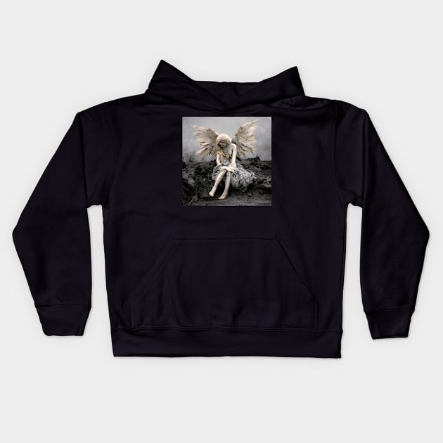 ANGELUS BELLI Kids Hoodie by www.TheAiCollective.art